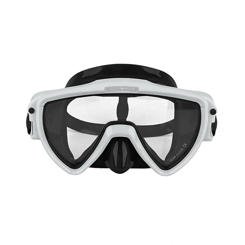 Pro Single-Lens Dive Mask - Ultra-Clear Tempered Glass