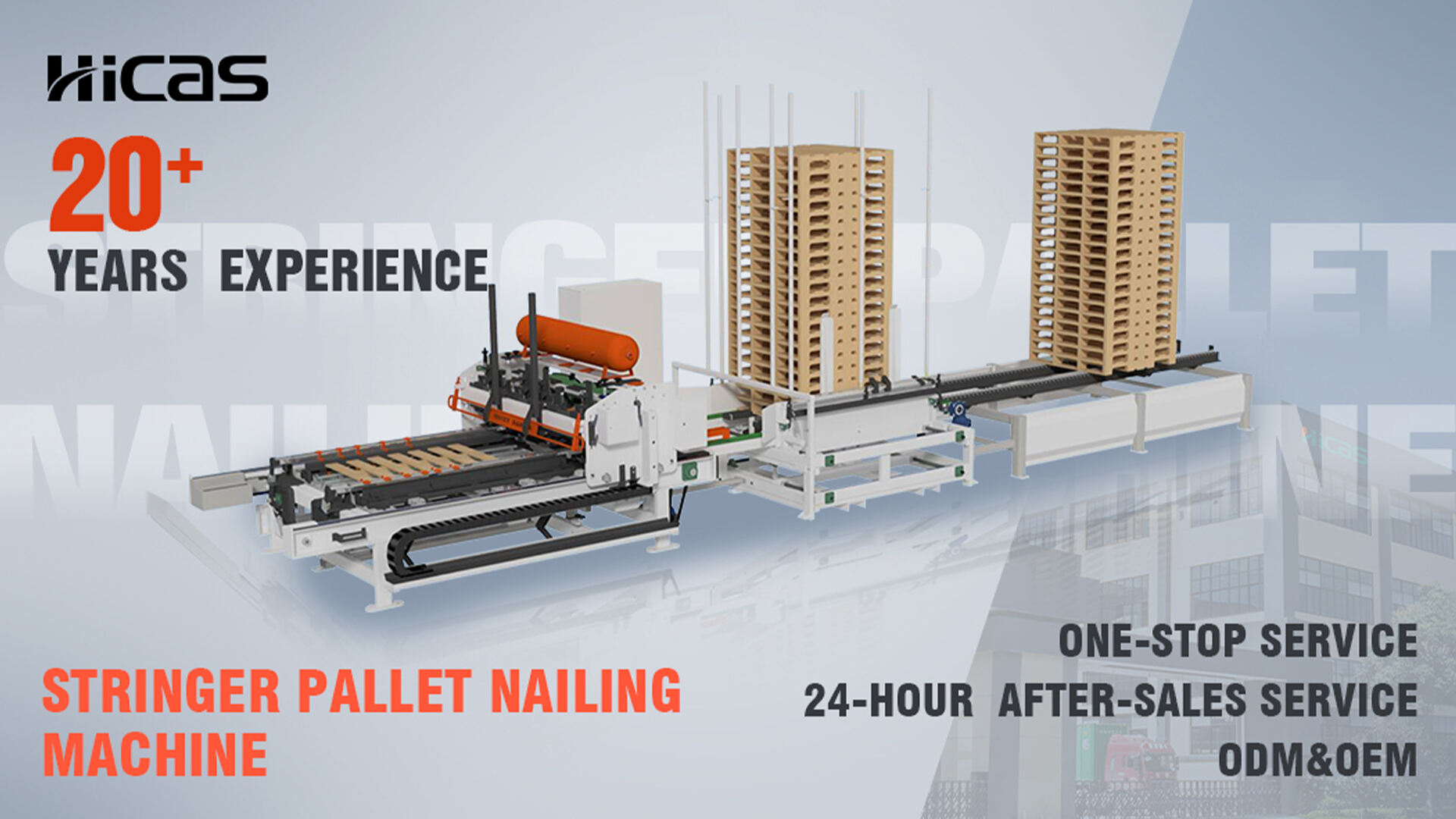 SF9026 Stringer Pallet Nailing Machine