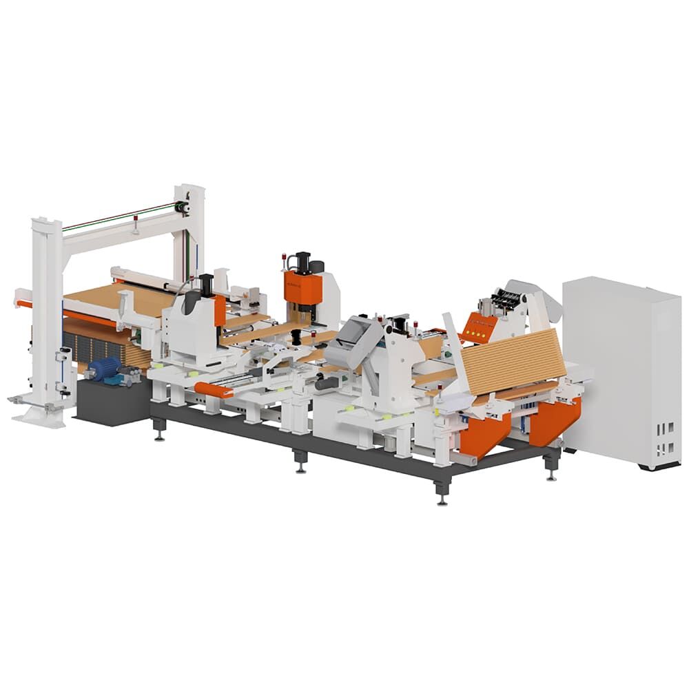 SF4060 Macchina Automatica per la Produzione di Collari per Pallet in Legno da 540-1200mm di Lunghezza