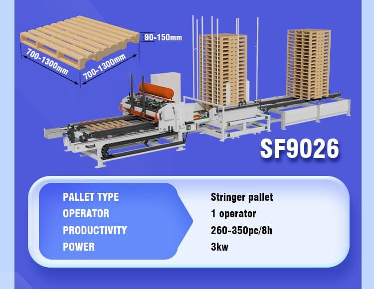 SF1000 Automatic wood pallet nailing making machine production line (9).jpg