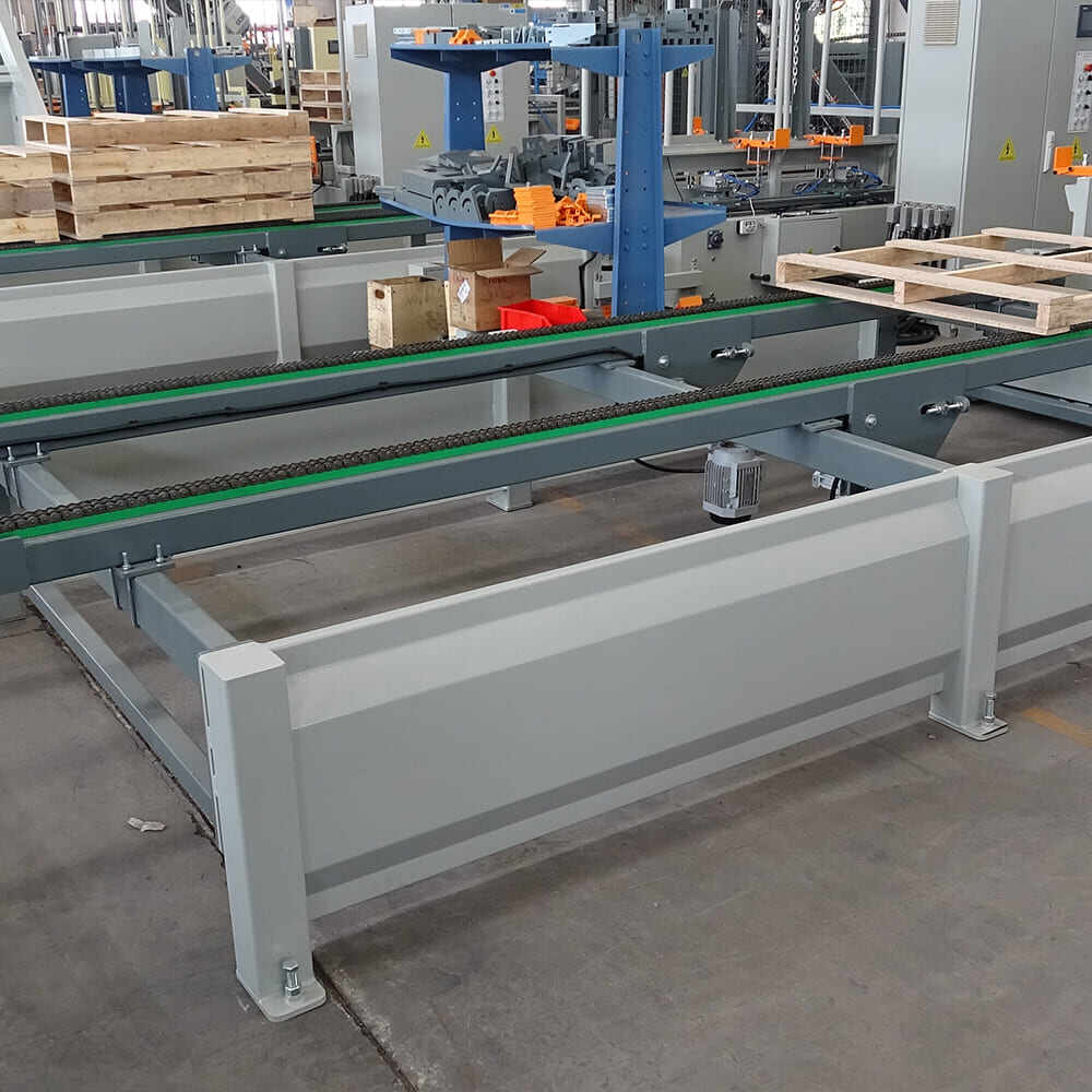 Macchina per la fabbricazione di pallet in legno SF9025 Automatica ad Alta Produttività per il trasporto logistico