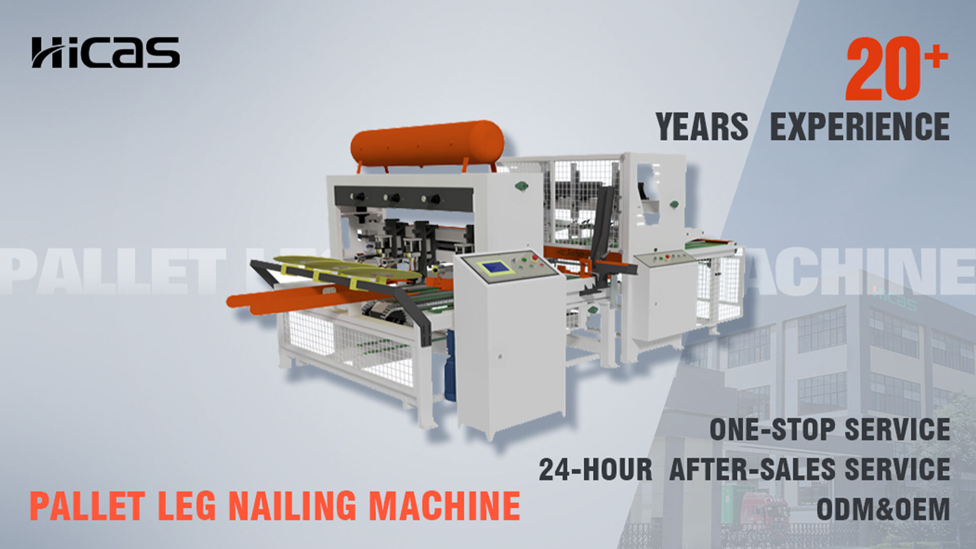 SF9022 Pallet Leg Nailing Machine