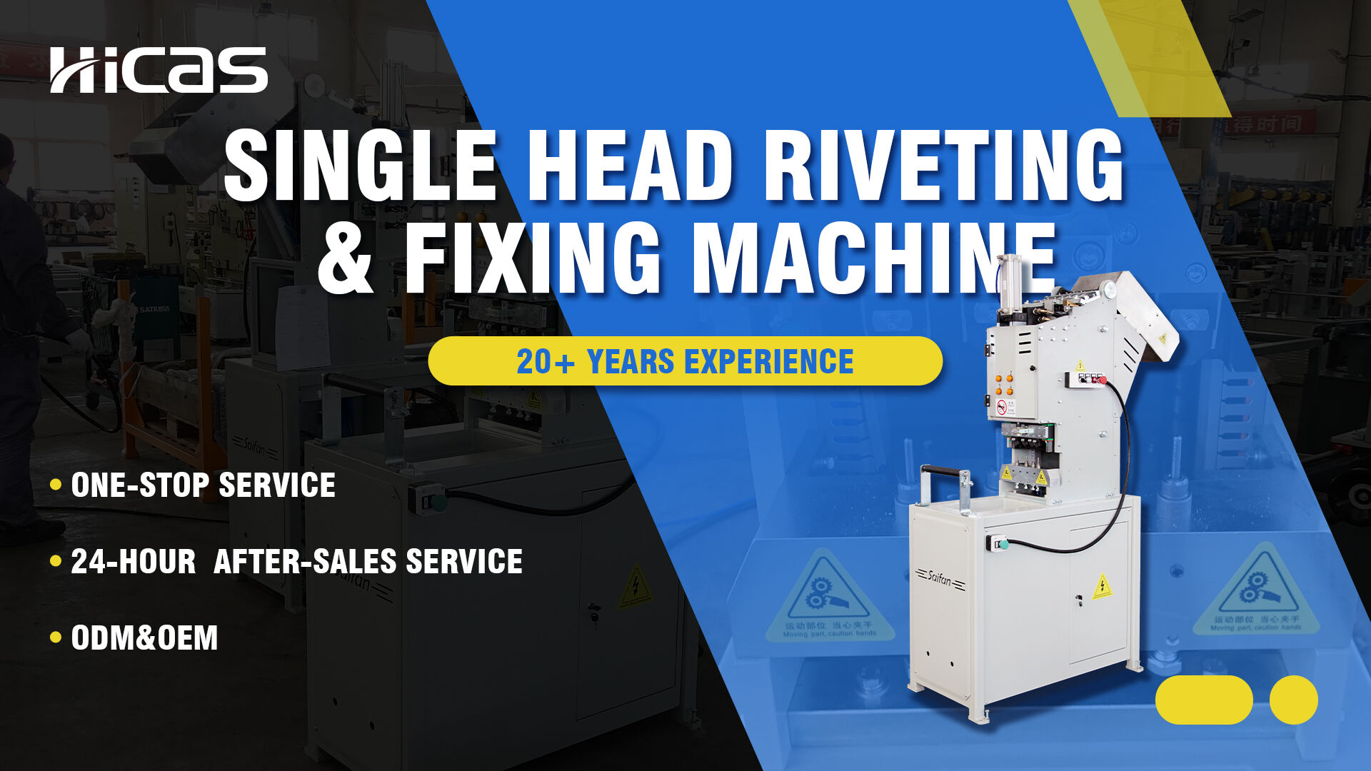 SF4091 Single Head Riveting & Fixing Machine