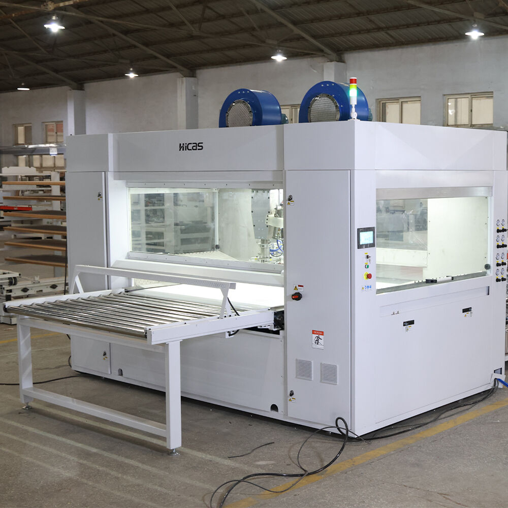 HC-SPM1300 Automated Spray Painting Machine for Wooden Door Processing Furniture Factory