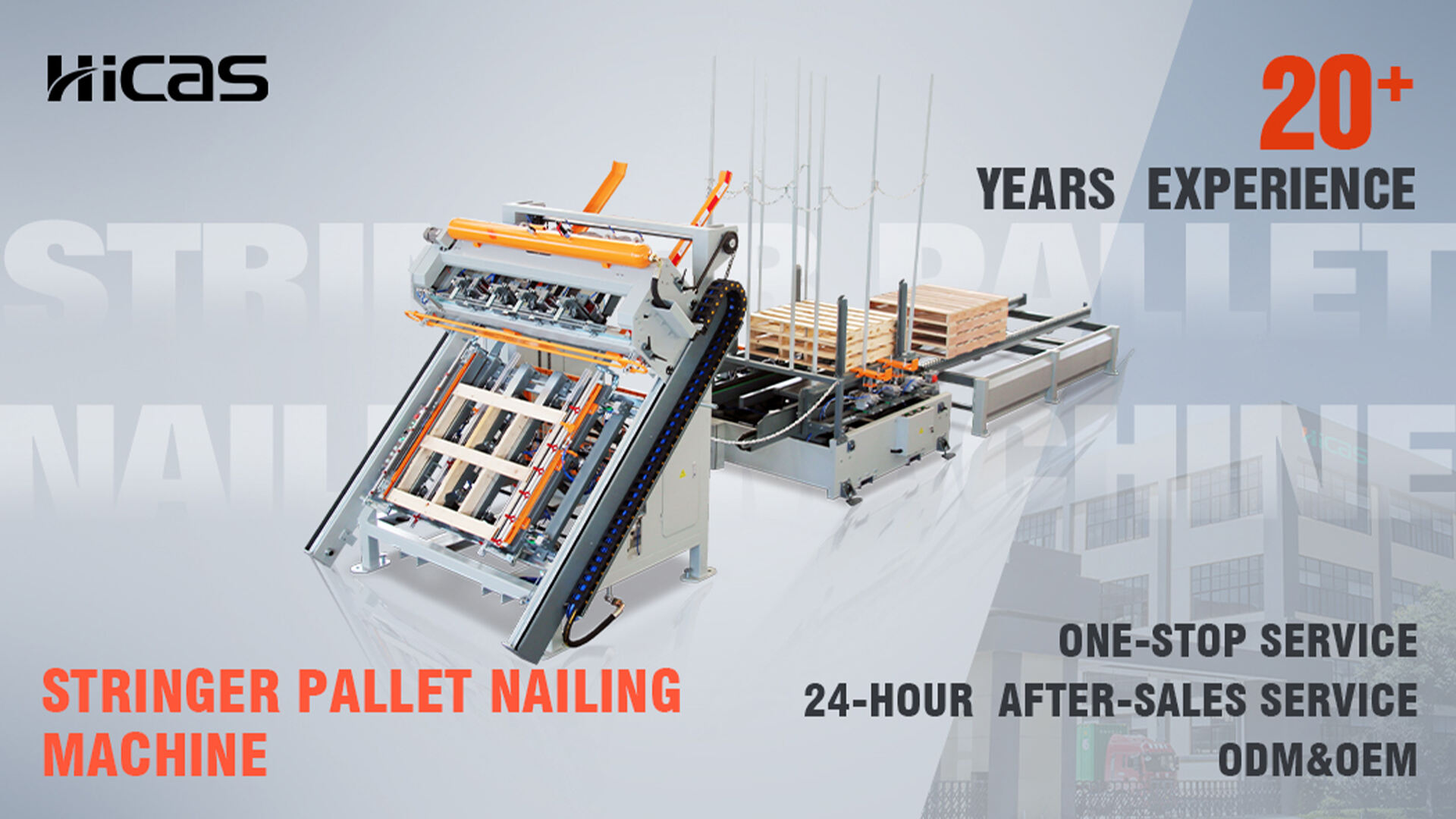 SF9025 Stringer Pallet Nailing Machine
