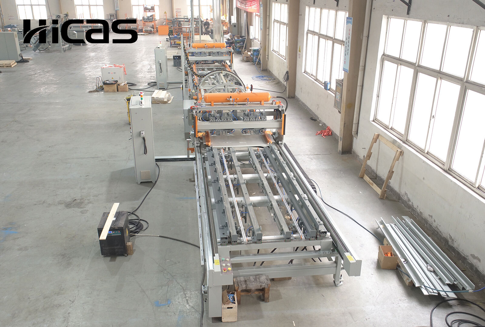 Máquinas de clavado de palets de alta eficiencia en venta | SHANDONG HICAS