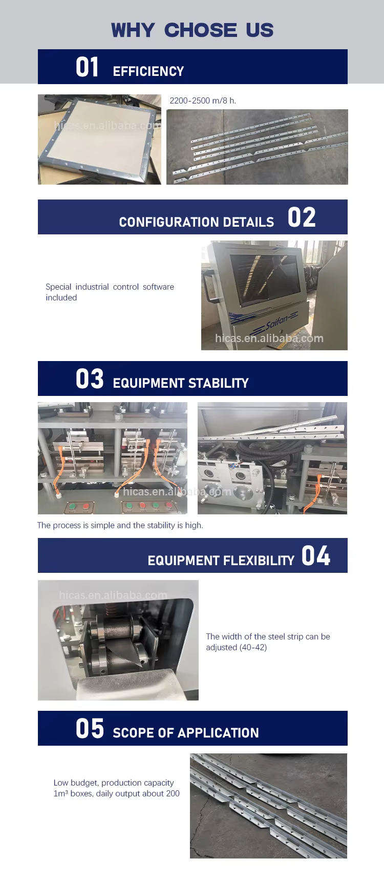 SF3103 Professional wrapping steel strip machine to make nailless wood box supplier