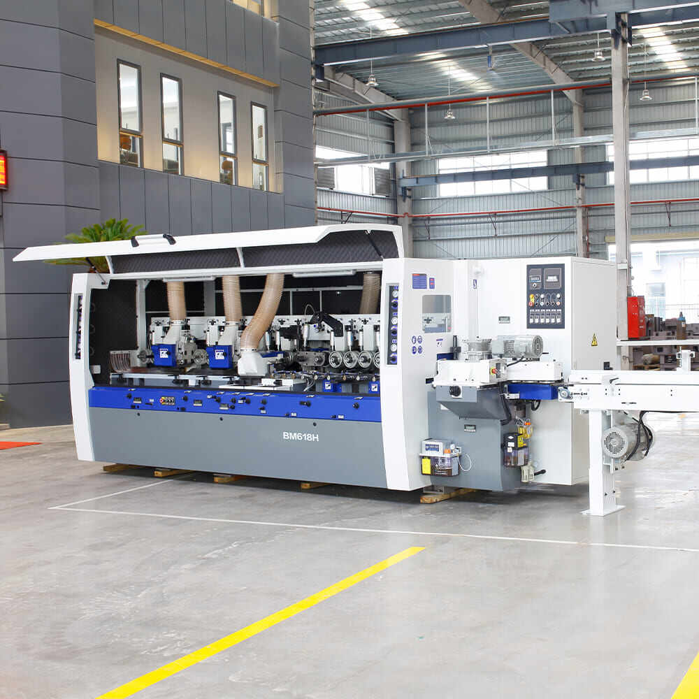 HICAS 3800KG Automatic Four Side Moulder | Industrial Woodworking ...