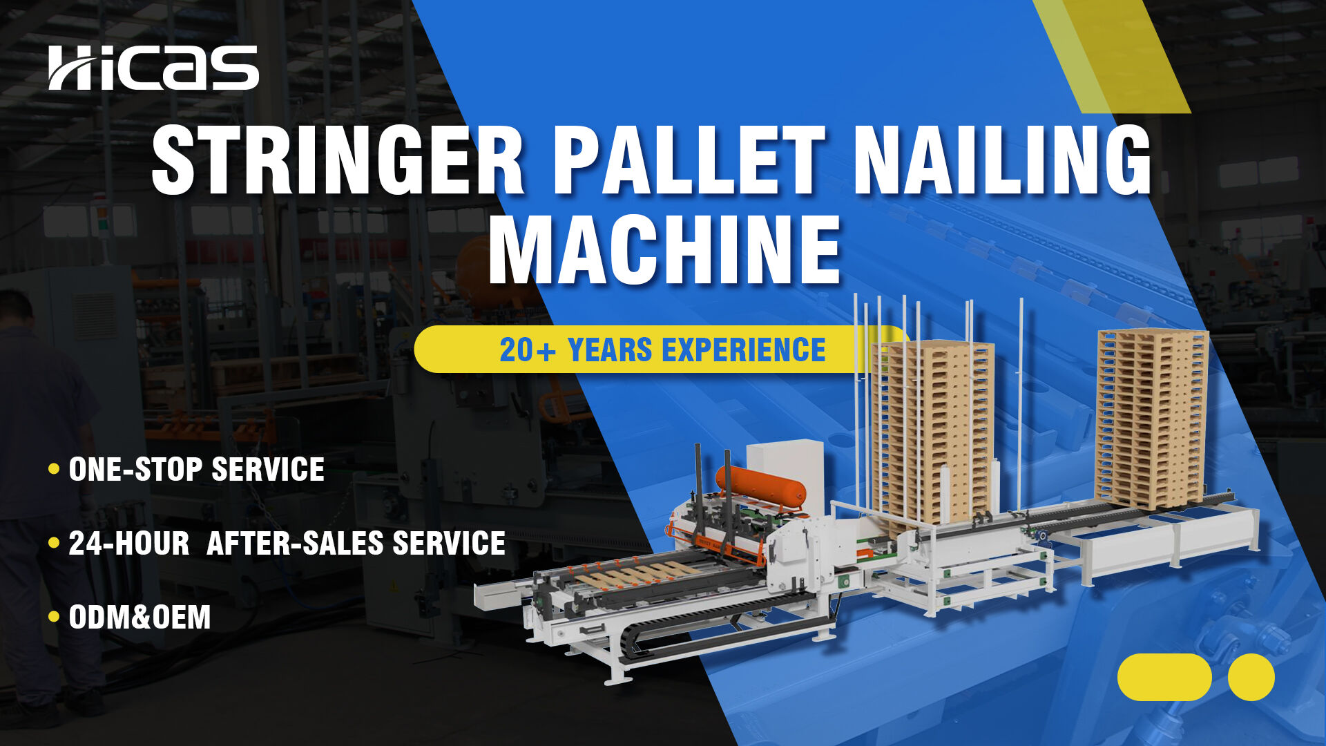 SF9026 Stringer Pallet Nailing Machine