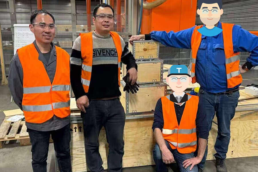 Nailless collapsible plywood box production line (2).jpg