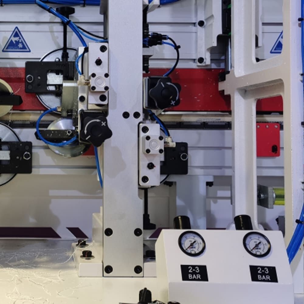 Máquina de Encolado de Bordes de Alta Velocidad HICAS S320 | 26kW, 16 ...