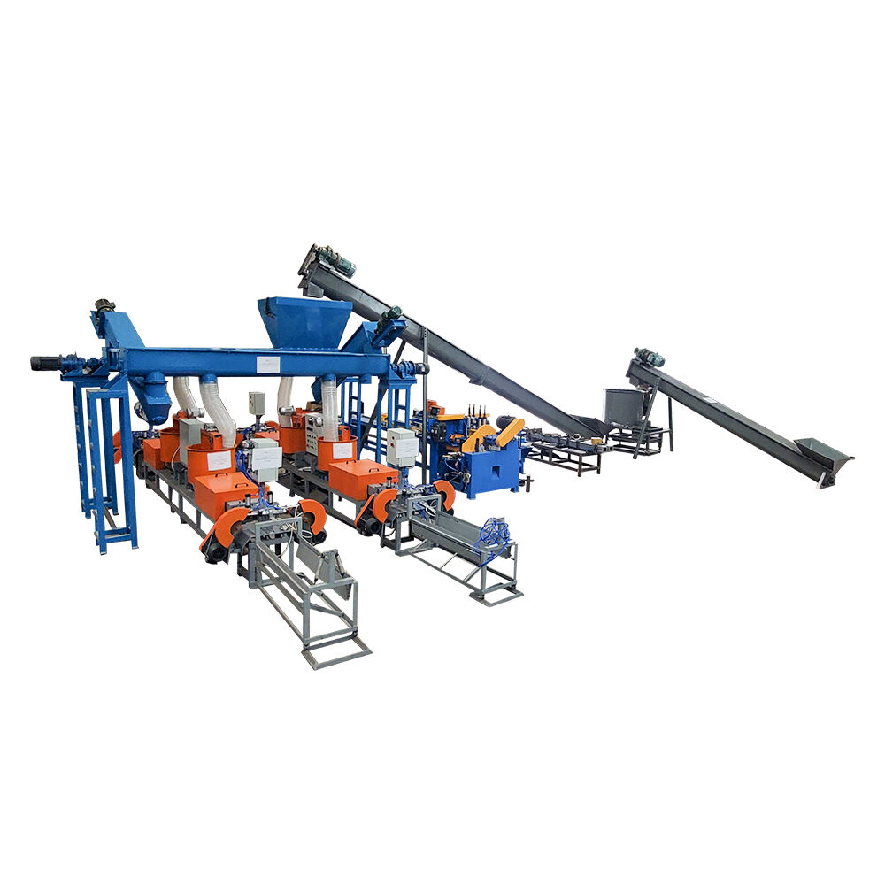 HICAS Wood Sawdust Blocks Production Line Suitable for Producing Molded Pallets and Wooden Cases