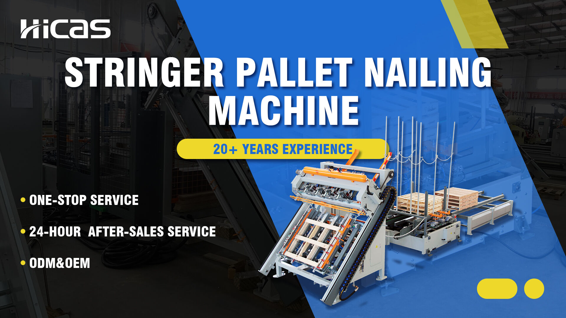 SF9025 Stringer Pallet Nailing Machine