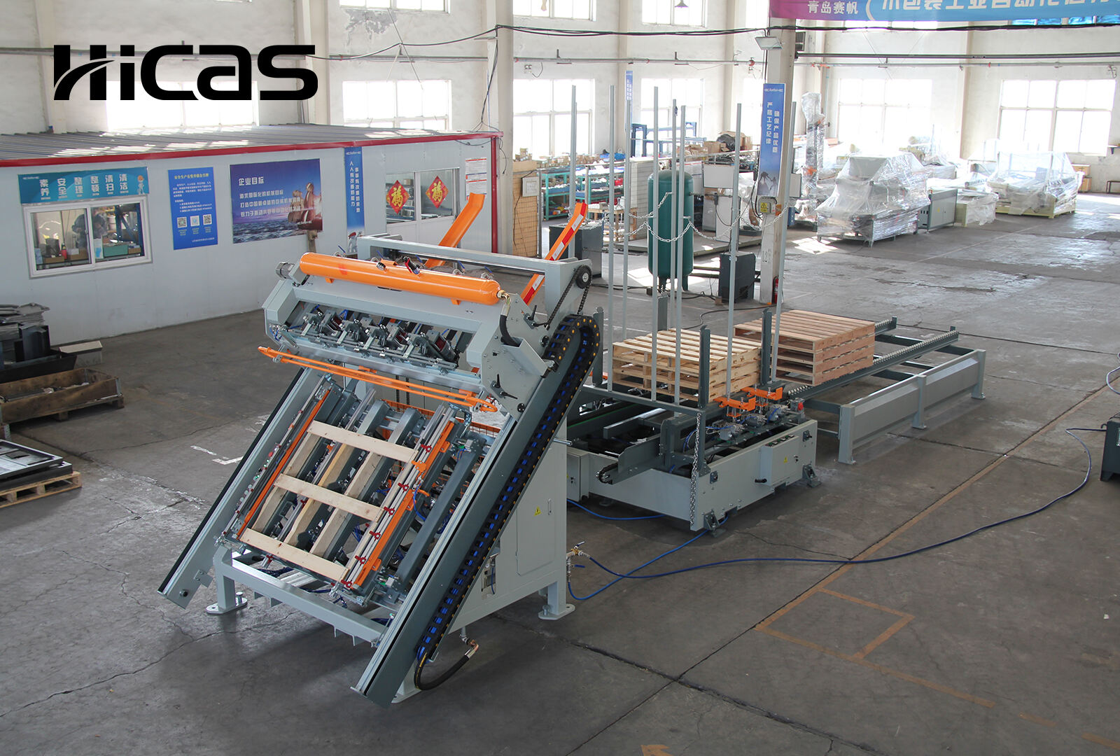 Wood Pallets Cut off Saw Machine: High precision, high efficiency, custom wooden pallets