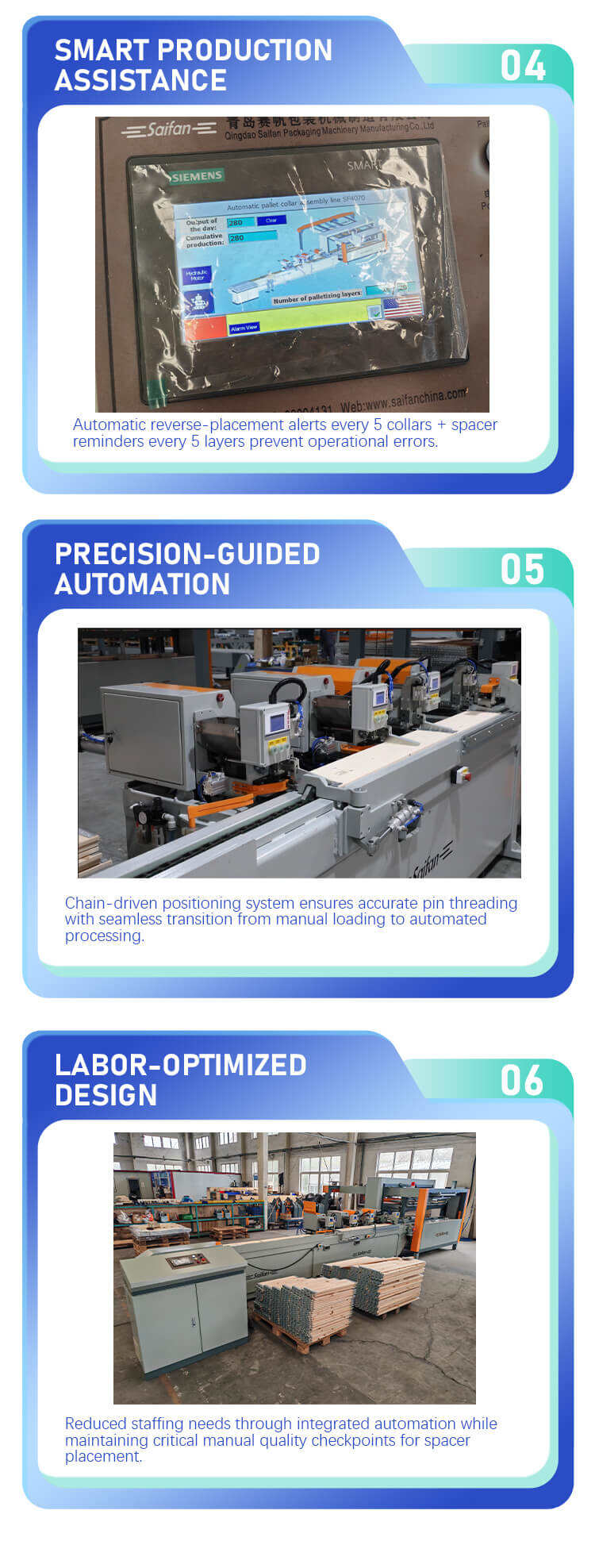 Advantages of SF4070 Wooden Pallet Collar Making Assembly Machine (2).jpg