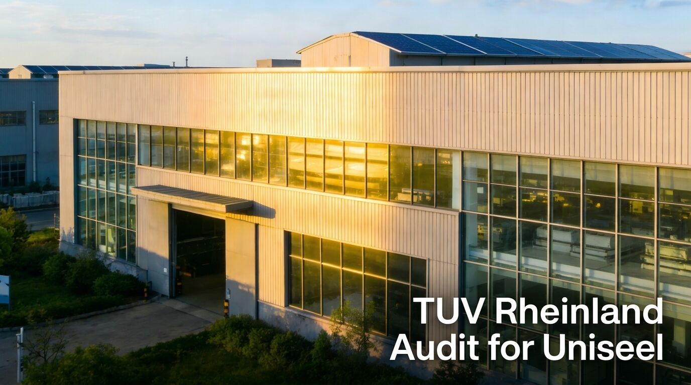 Verified Excellence: Uniseel Technology Completes TUV Rheinland Audit for Made-in-China.com