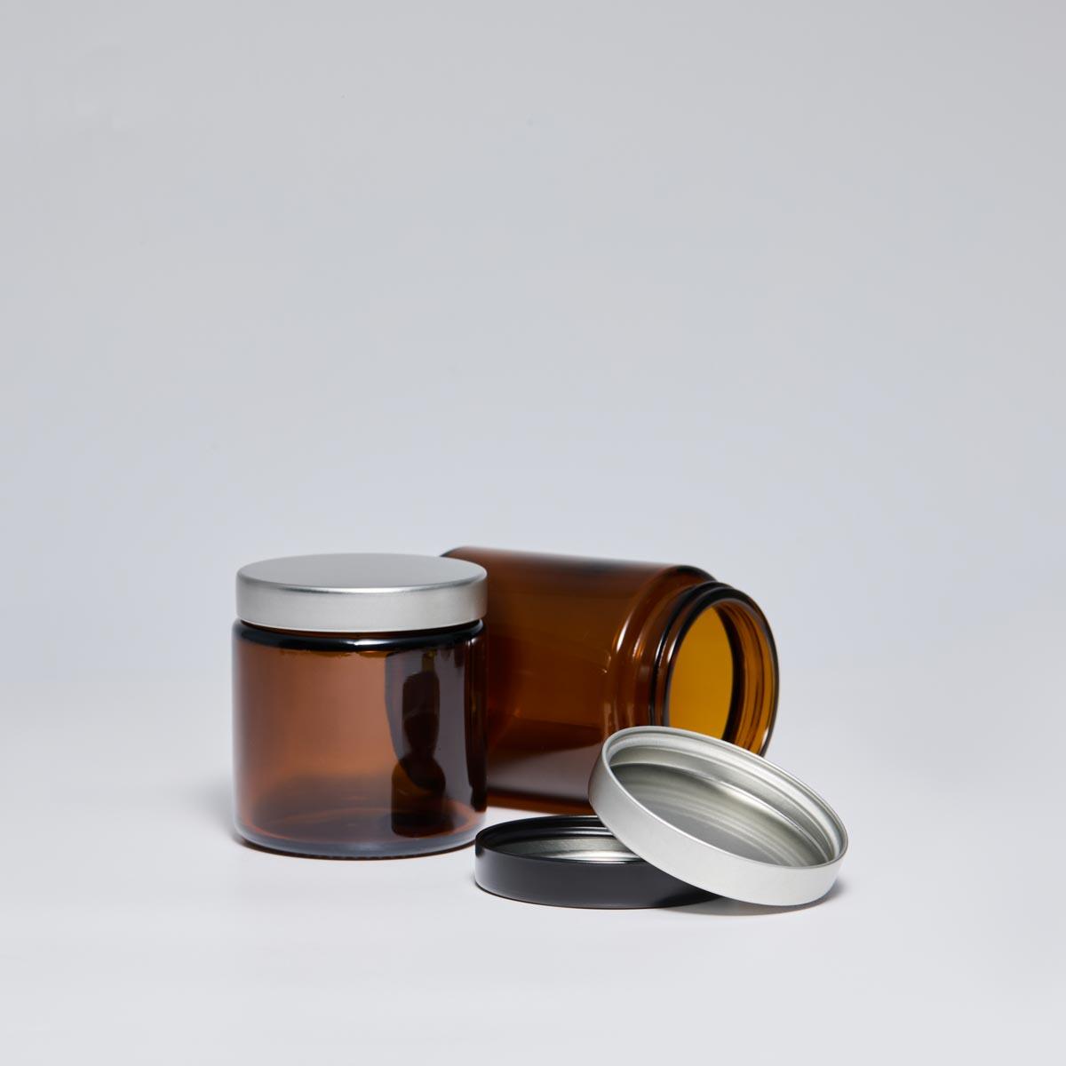 58/400 Unishell Cap for Cosmetic Skincare Jars - 58mm Tinplate Metal Closure