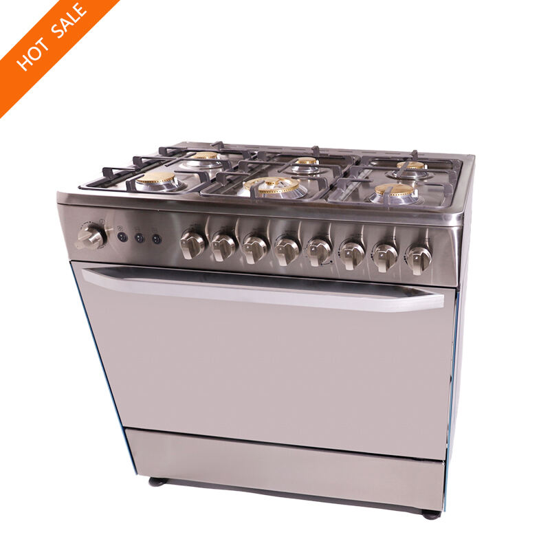 90CM Gas Freestanding Range with 5 Burner 6 Burners Stainless Steel 36 Inch Cocina de Gas