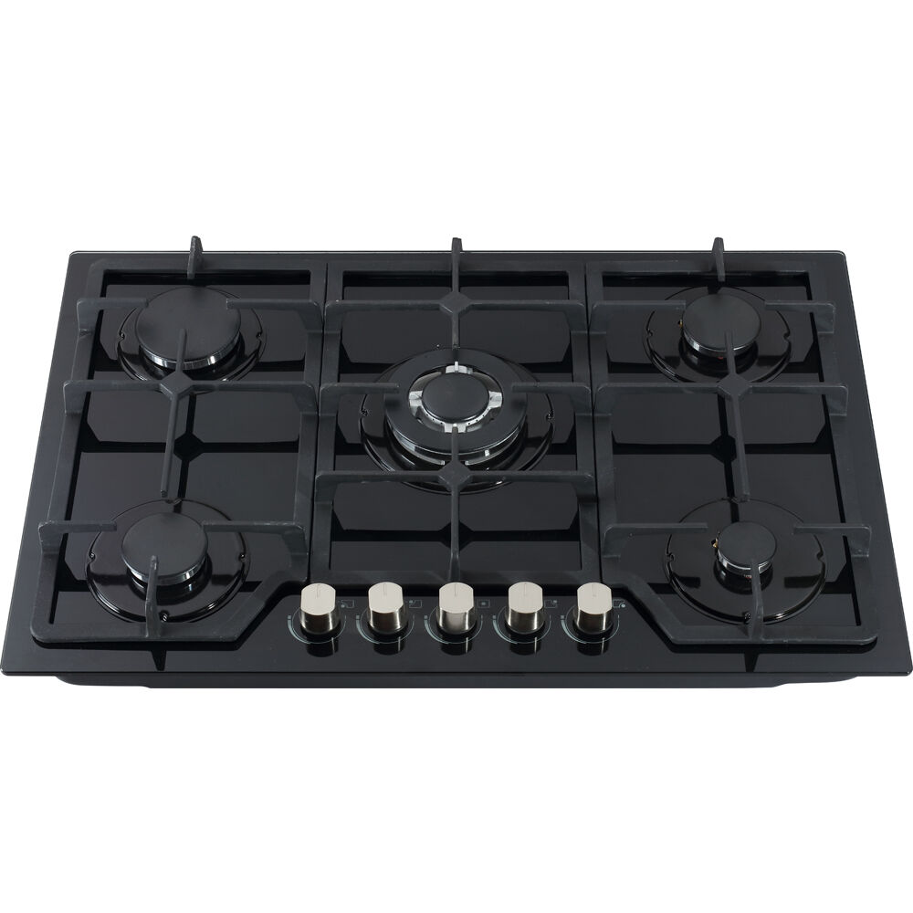 GS5G22 Hot sales Cooking 76CM Gas Stove Tempered Glass Gas Hobs Household Used  