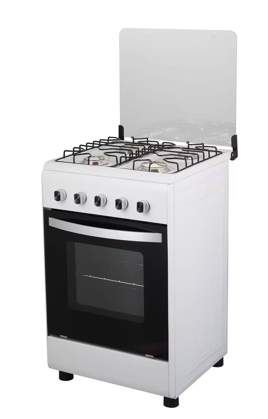 FS-46 Free Standing 20/24inch Gas Burner with Oven White Color Gas Range
