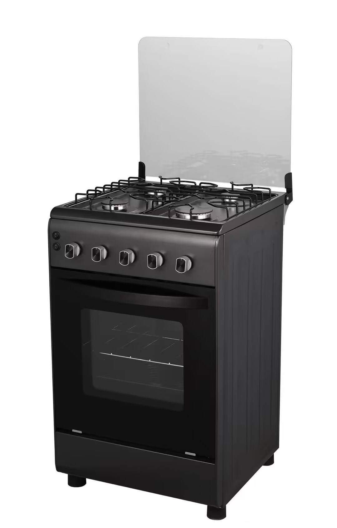 FS-44 Free Standing 50/60cm Gas Burner with Oven Black Color Home Range