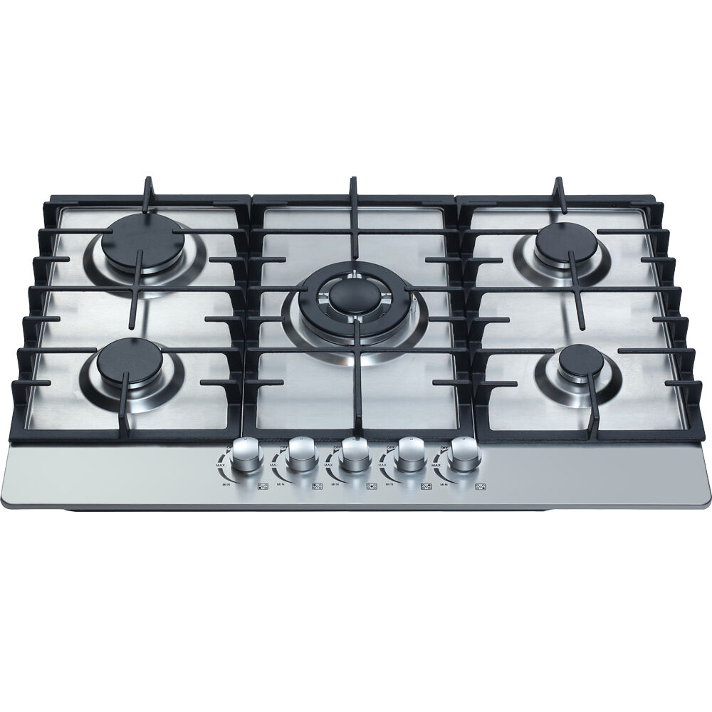 GS5S34 Hot sales Cooking 76CM Gas Stove Stainless Steel Gas Hobs Household Used  