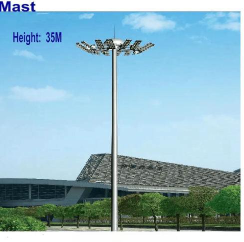 Ako vybrať správnu výšku pre vysoký stožiarový lampu?