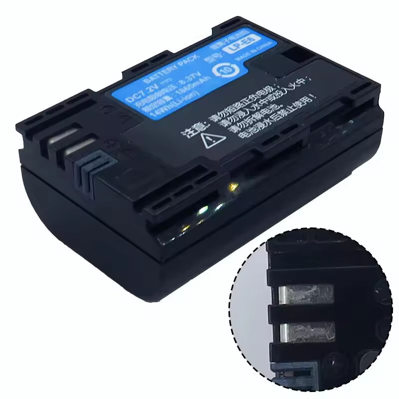 Stable 7.2v 1865mAh  LP-E6 Lithium Battery Replacement Pack for Canon EOS R7 R6 R5 Digital Camera