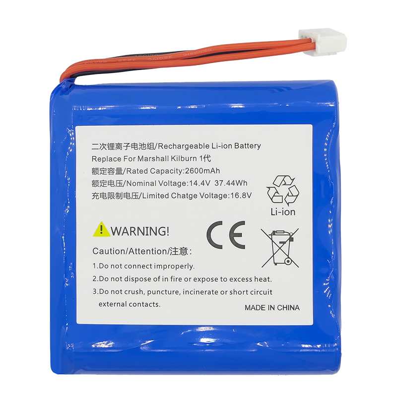 Low-Power Consumption 14.4V 2600mAh Lithium Batteries Replacement for Marshall KILBURN I Speaker