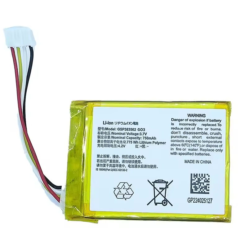 Strong Power 3.7v 750mAh Lithium Battery Replacement for JBL Go 3 Bluetooth Speaker