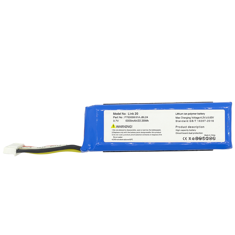  Dynamic Power 3.7v 6000mAh Lithium Battery  Replacement for JBL Link20 Bluetooth Speaker