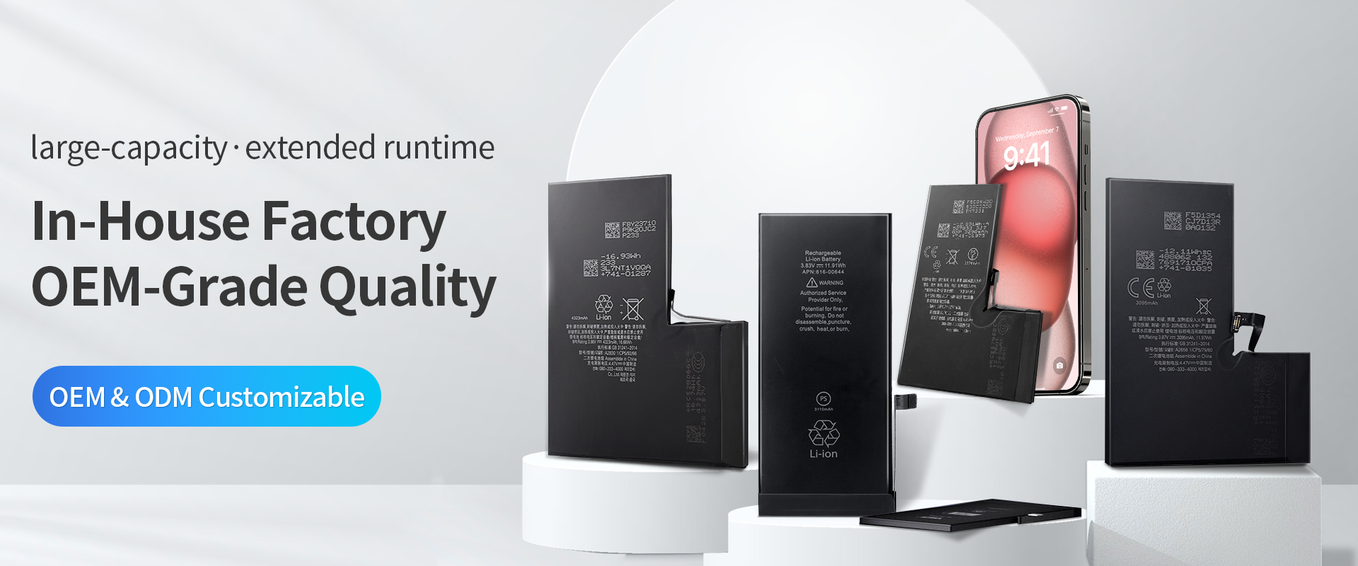 13 years production experience BUILT TOLASTTESTED TO PERFORM Quality You Can Trust