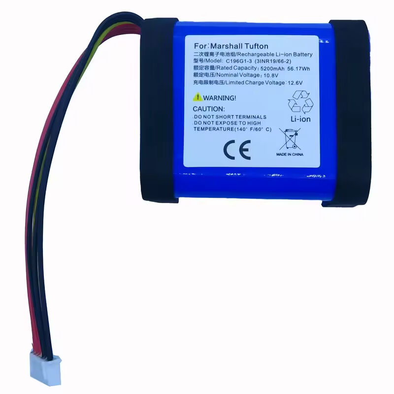 Smart-Detect 10.8v 5200mAh Lithium Batteries Replacement for Marshall Tufton Bluetooth Speaker