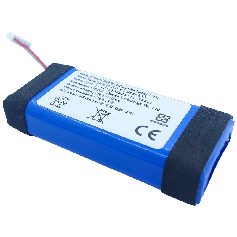 Energy-Saving 7.4V 2200mAh Lithium Battery Replacement For Sony SRS X33 Bluetooth Speaker