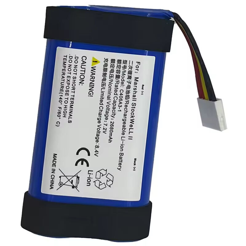 OEM-Compatible 7.2V 2680mAh Lithium Battery Replacement for Marshall STOCKWELL 2 Bluetooth Speaker  