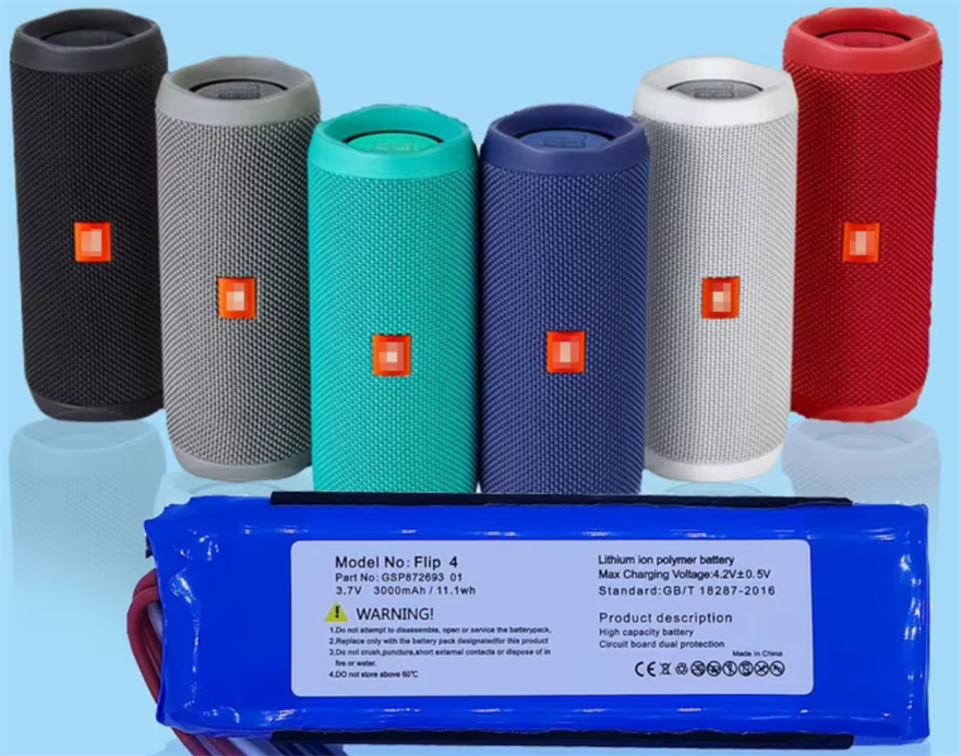 Replacement Lithium Battery for JBL Flip 4 and Flip 4 Special Edition Bluetooth Speakers