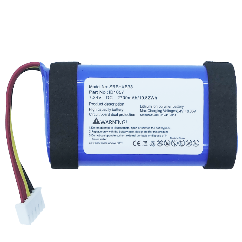 Hot Selling 7.34V 2700mAh Battery Replacement Lithium Battery for Sony SRS-XB33 Bluetooth Speaker 