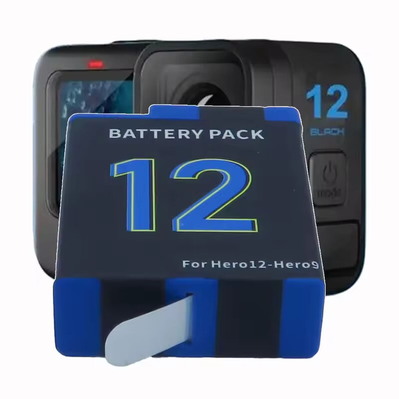High-Performance 3.85v 1720mAh Lithium Batteries Replacement for GoPro Hero 9/10/11/12 Action Camera