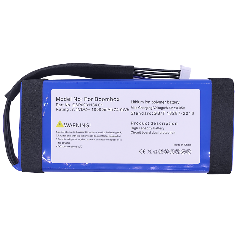 Durable 7.4V 10000mAh Lithium Battery Replacement for JBL Boombox 1 Bluetooth Speaker