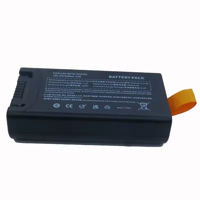 Model-Specific 7.2v 5000mAh Lithium Battery Pack For Partybox Club 120 JBL Battery 200 Speakers 