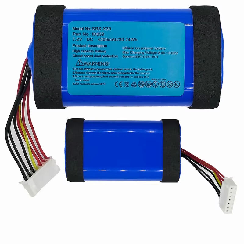 Exact-Fit 7.2v 5200mAh Lithium Battery Replacement For Sony SRS-XB30/SRS-XB3 Bluetooth Speaker