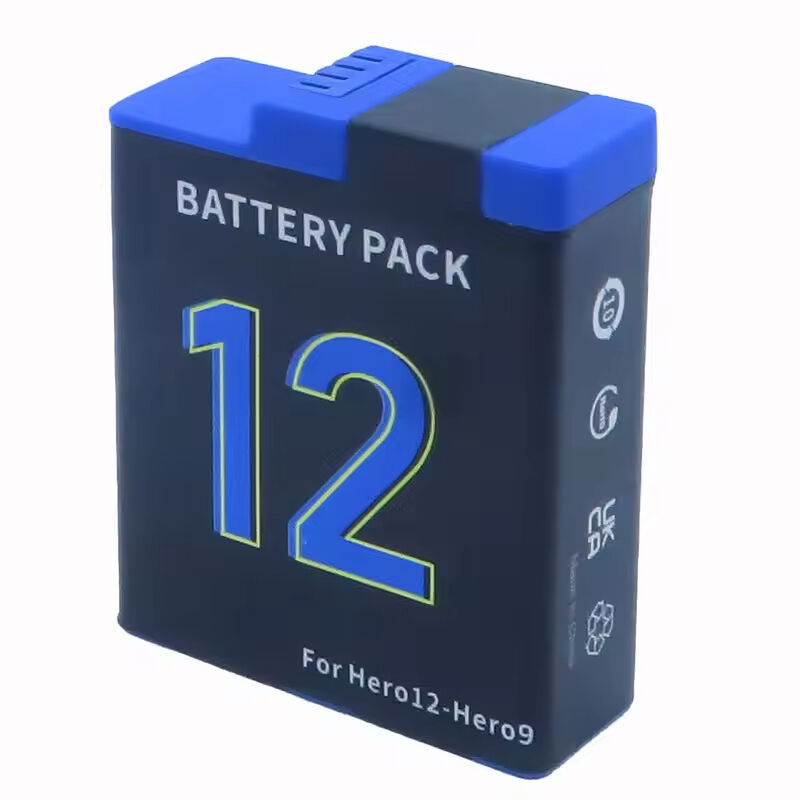 Ultra-Durable 3.85v 1720mAh Lithium Replacement Battery for GoPro Hero 9/10/11/12 Action Camera 