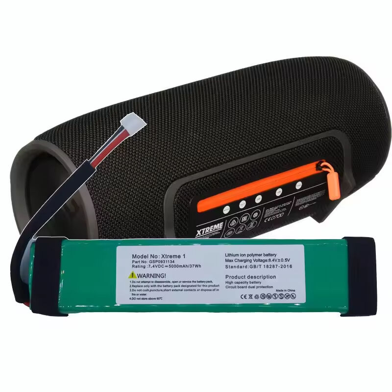 Customized 7.4v 7500mAh Lithium Battery Replacement for JBL Xtreme 1 Bluetooth Speaker