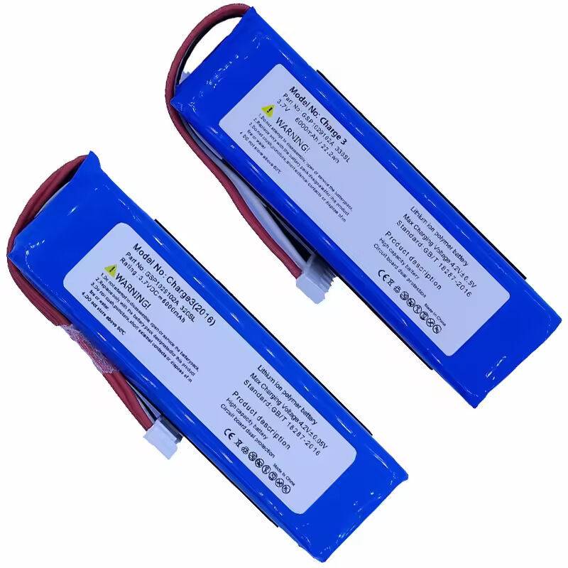 Baterie de înlocuire performantă, reîncărcabilă, de 6000 mAh, pentru difuzor GSP1029102A pentru JBL Charge3 330sl 320sl Sound Box