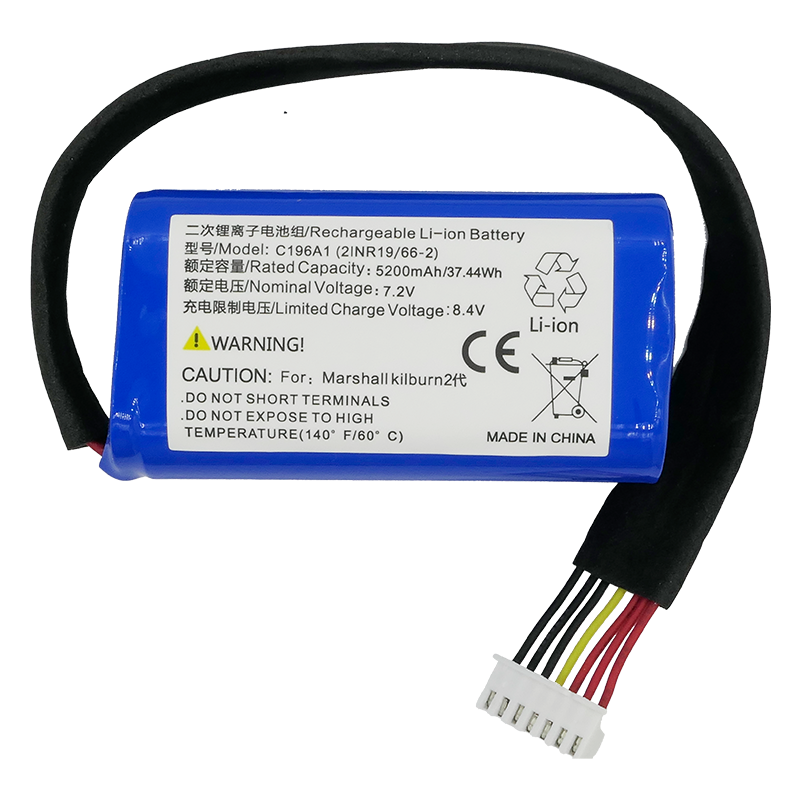 Exact-Fit 7.2v 5200mAh Lithium Batteries Replacement Pack for Marshall Kilburn 2 Bluetooth Loudspeaker