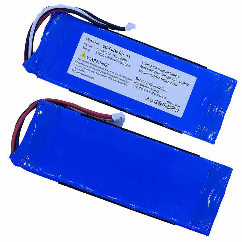 Dedicated 3.7v 6000mAh  Lithium Battery for JBL Pulse 2 Pulse 3 Bluetooth Speaker