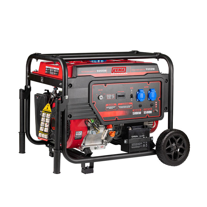 KEMA Gasoline Generator, Open-Frame – 1KW–10KW Basic Power Solution for On-Site & Backup Use