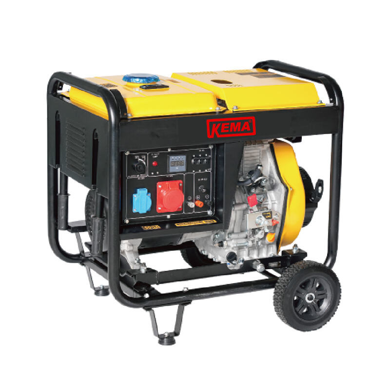 KEMA Open-Frame Diesel Generator – 2KW–7KW Cost-Effective, Heavy-Duty Power