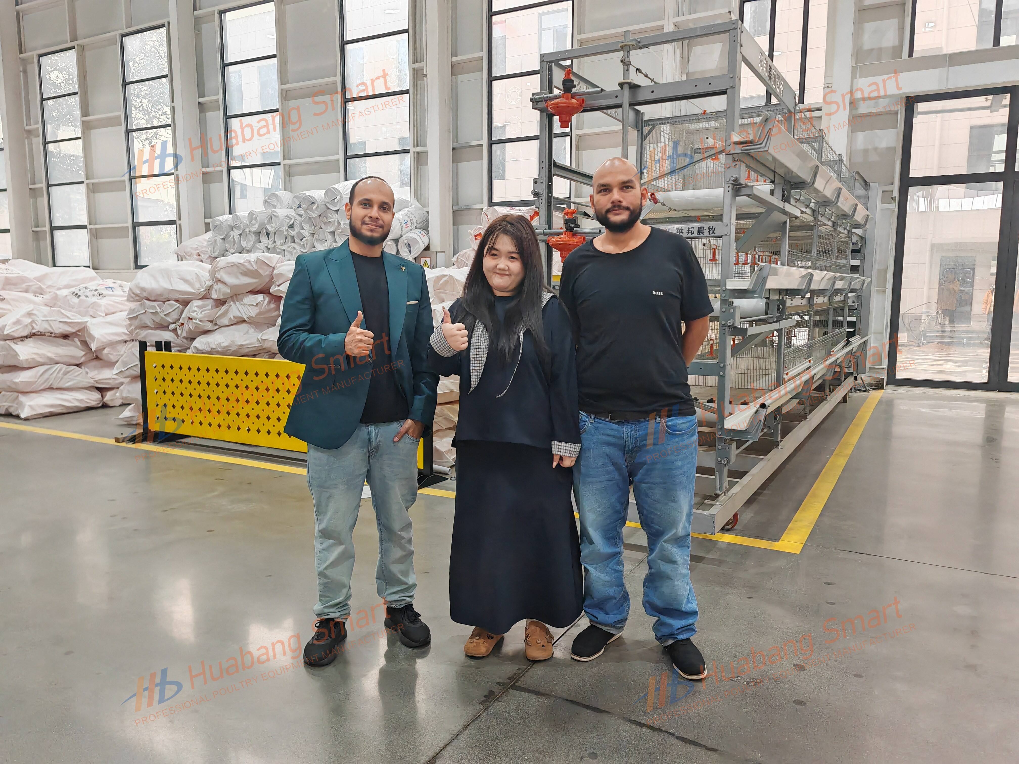 International Clients Tour Huabang Smart’s Facility: Forging Partnerships in Smart Poultry Farming
