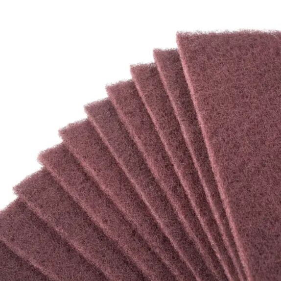 3M 7447 High Quality Non-woven Maroon Scouring Pad